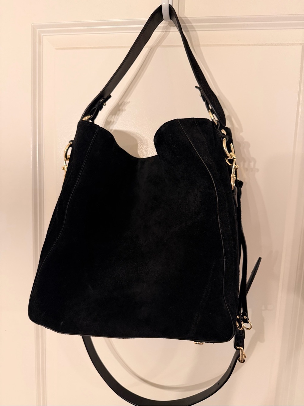 Rebecca Minkoff M.A.B Hobo Suede Purse - Picture 4 of 9